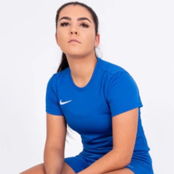NIKE DRIFIT ROYAL BLUE TEE SIZE XSMALL - Picture 1 of 9